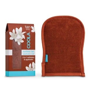 Coola Sunless Tan 2-In-1 Exfoliator & Applicator Mitt NEW IN BOX BNIB